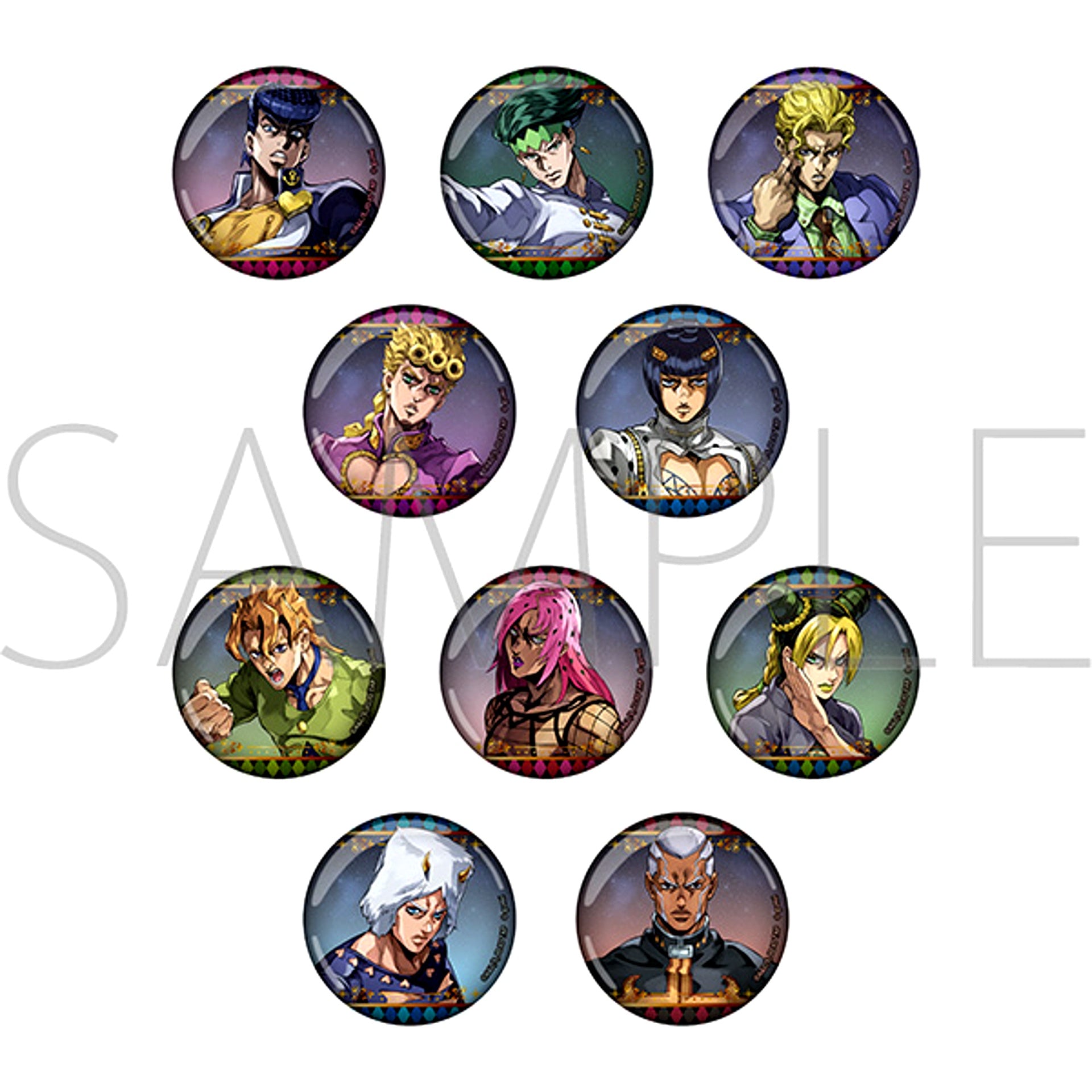 JoJo's Bizarre Adventure: OraOra Overdrive Character Badge Collection Unit BOX vol.2 [NEW]
