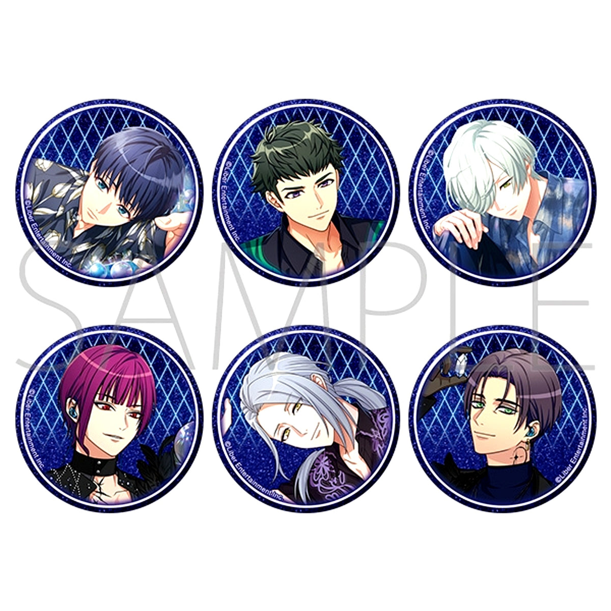 A3! Chara Badge Collection / Fuyu Gumi IDOL REWRITE Goods - Badge [NEW]