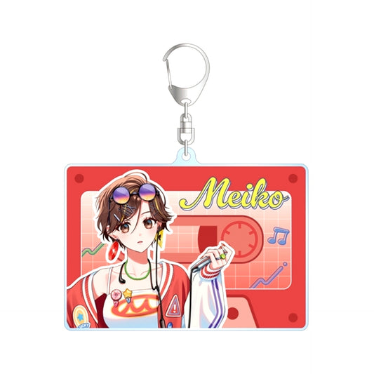 Hatsune Miku Newly Drawn MEIKO City Pop ver. Art by Dorusutoi BIG Acrylic Keychain [NEW]