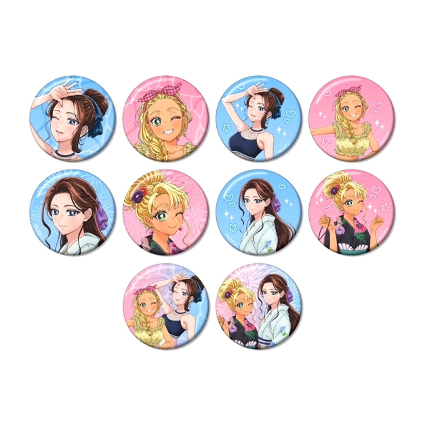 Anime Gals Can't Be Kind to Otaku!? Trading Can Badge [NEW]
