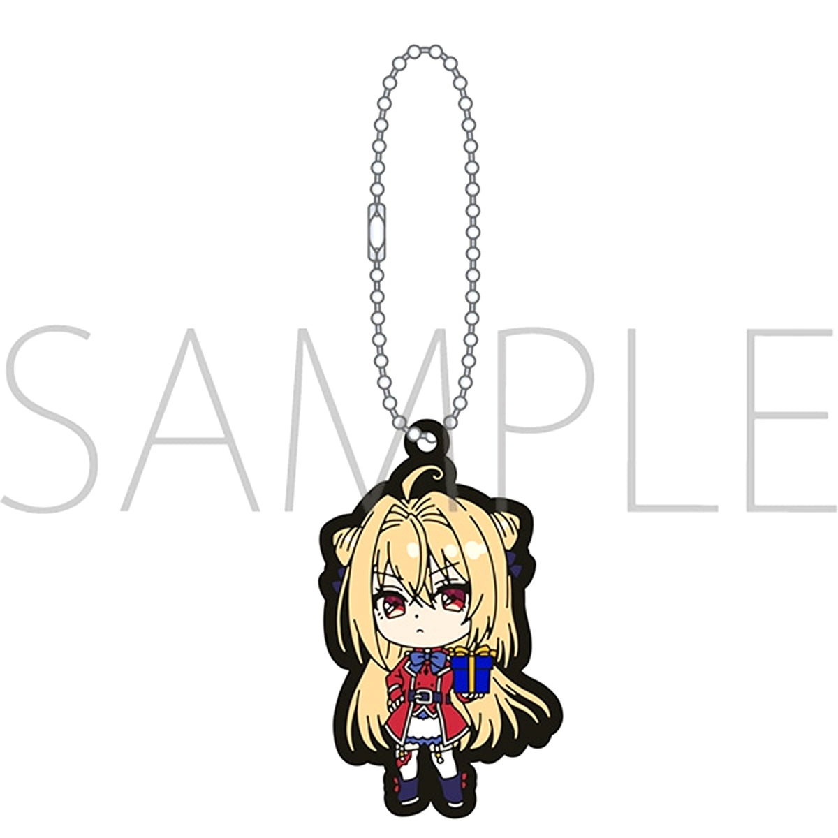The Vexations of a Shut-In Vampire Princess Rubber Keychain / Terakomari Gandesblood [NEW]