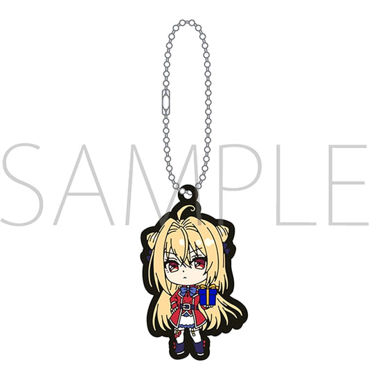 The Vexations of a Shut-In Vampire Princess Rubber Keychain / Terakomari Gandesblood [NEW]