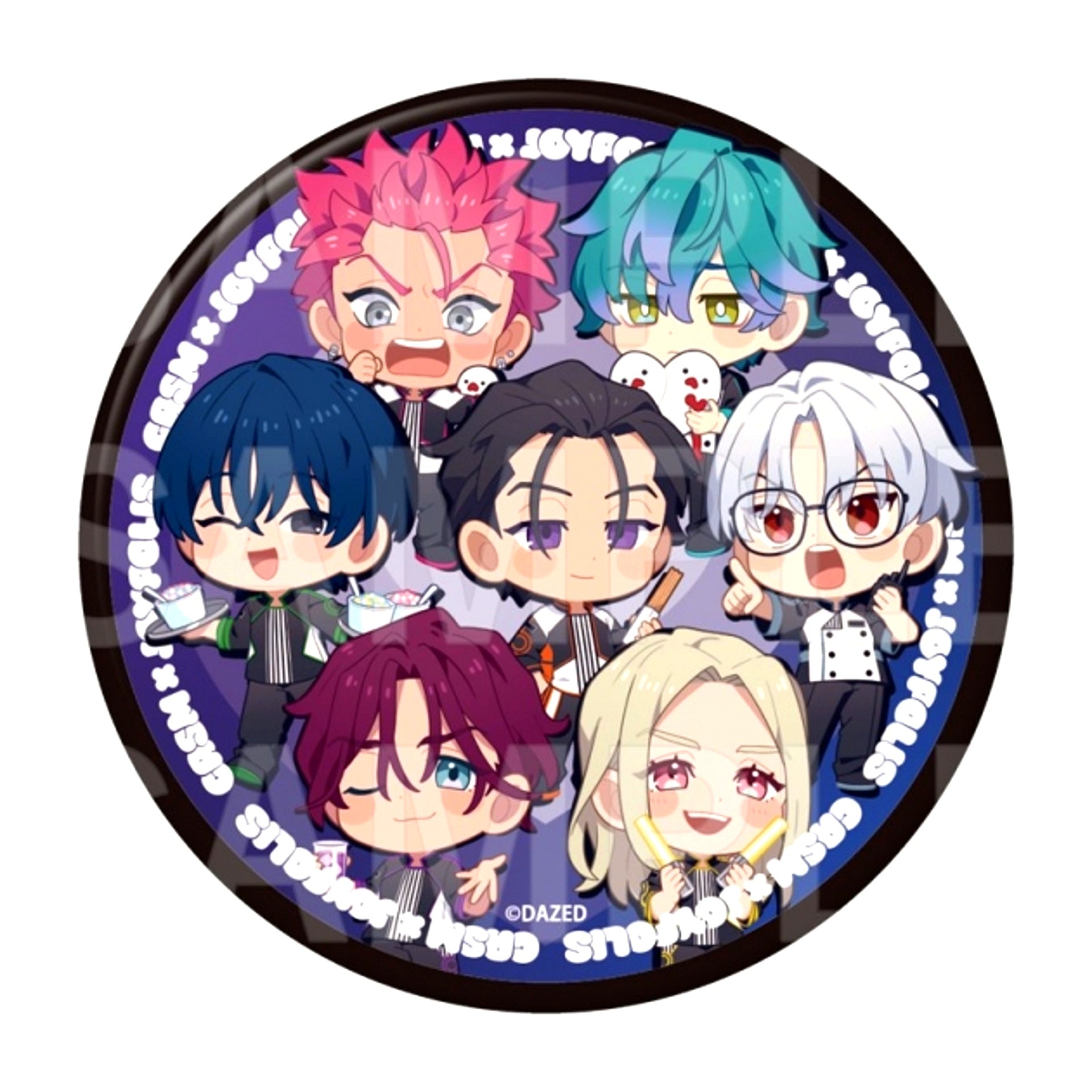 Charisma x JOYPOLIS Charisma in da House BIG Can Badge [NEW]