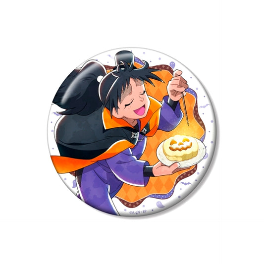 Nintama Rantaro Newly Drawn Heisuke Kukuchi Trip or Sweet Chapter ver. 100mm Can Badge (Animate Advance Sale) [NEW]