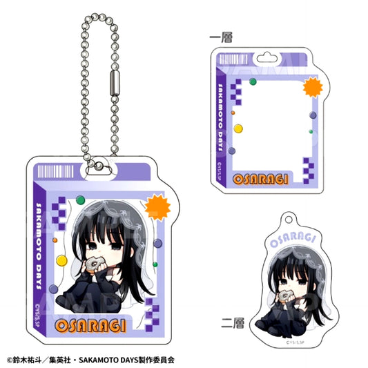 TV Anime SAKAMOTO DAYS Y2K Chibi Character ver. Double Acrylic Keychain (Osaragi) [NEW]