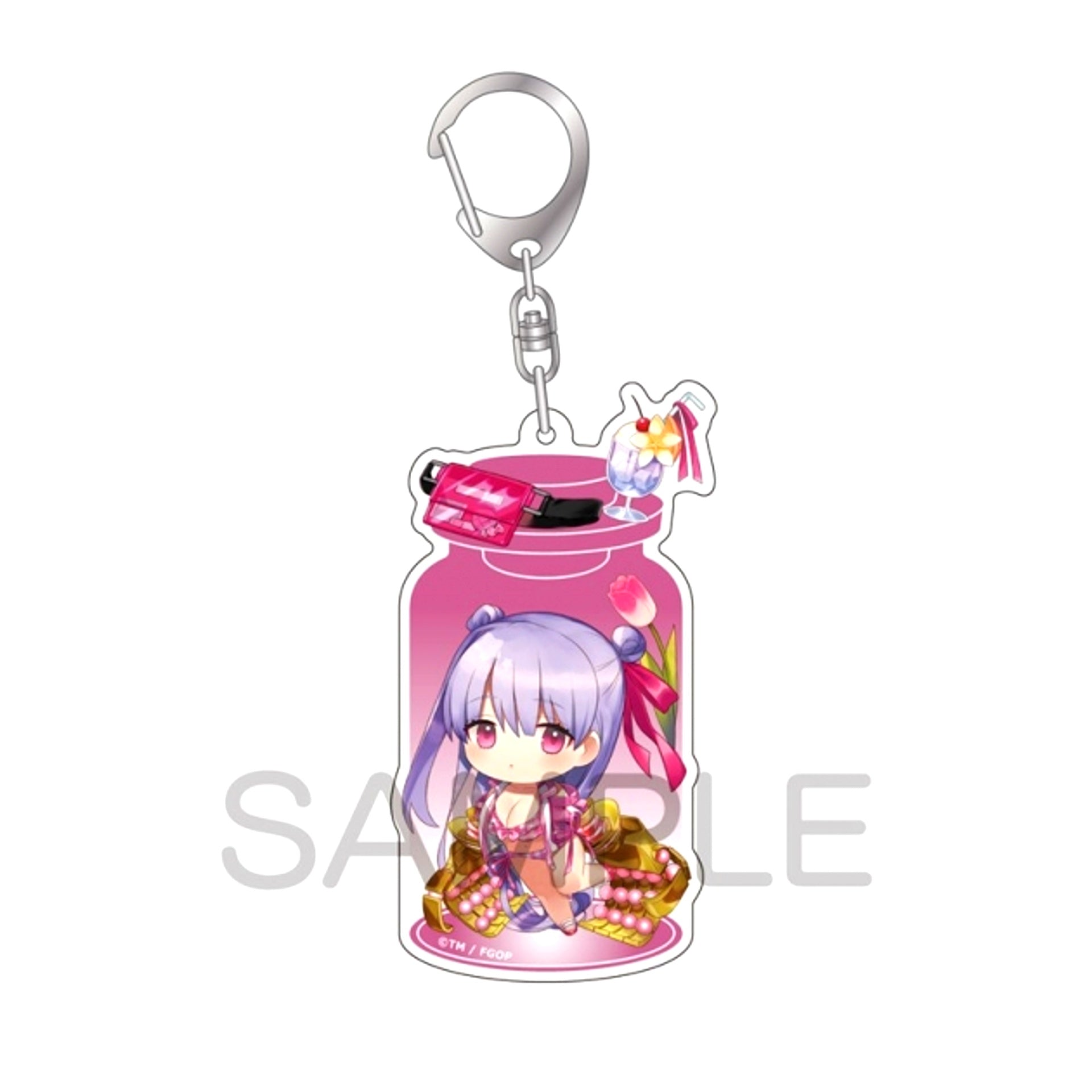 Fate/Grand Order Charatoria Acrylic Keychain Saber / Passionlip Goods - Keychain [NEW]