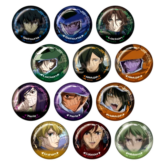 Mobile Suit Gundam 00 Scene Button Goods - Badge [NEW]