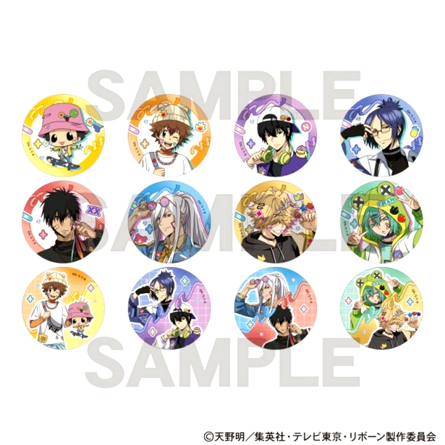 Katekyo Hitman Reborn! Trading Can Badge Decora Fashion [NEW]