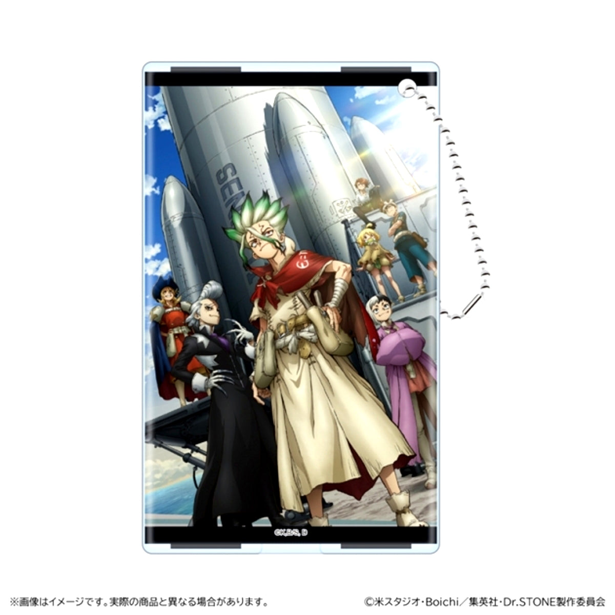 Dr.STONE Clear Pass case / Key Visual Goods - Pass case [NEW]