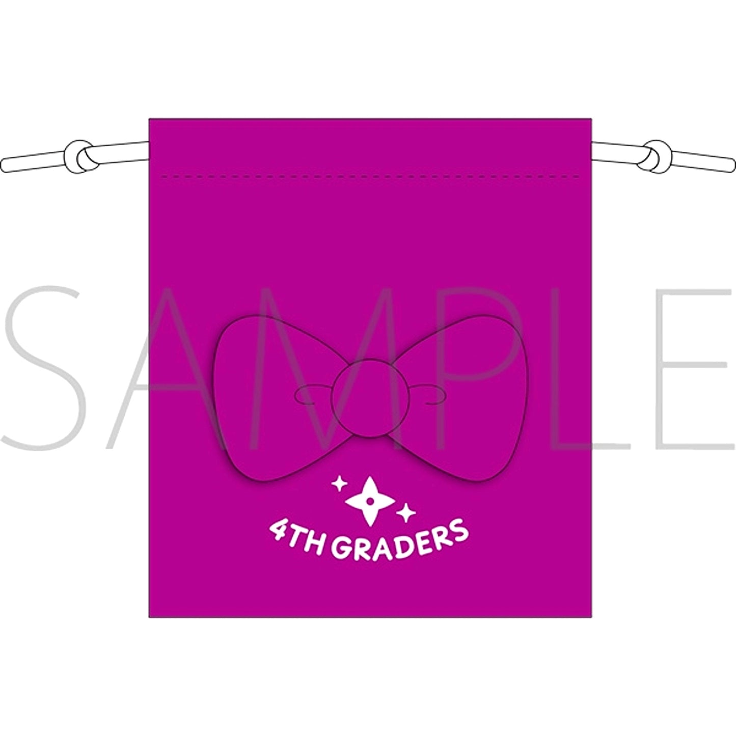Musical "Nintama Rantaro" Drawstring Pouch / Fourth-Year Students [NEW]