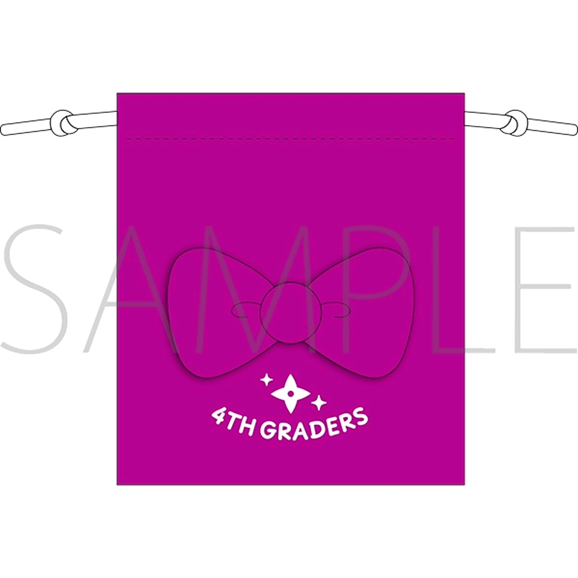 Musical "Nintama Rantaro" Drawstring Pouch / Fourth-Year Students [NEW]