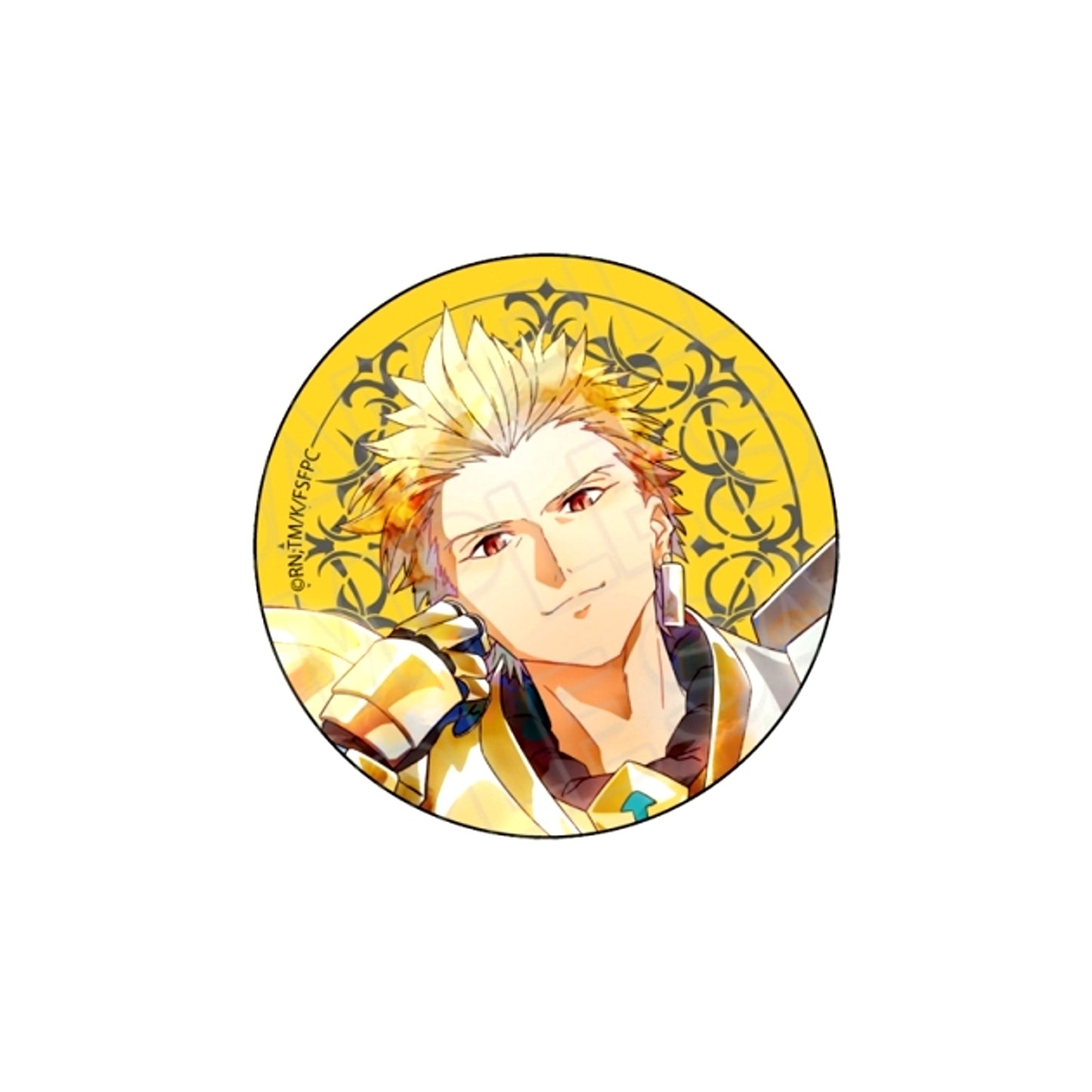 TV Anime Fate/strange Fake Aurora Button PALE TONE series Archer Chair ver. Goods - Bache [NEW]