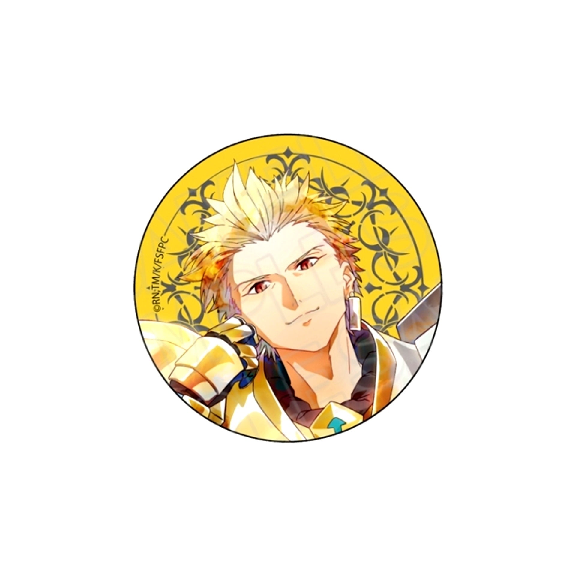 TV Anime Fate/strange Fake Aurora Button PALE TONE series Archer Chair ver. Goods - Bache [NEW]