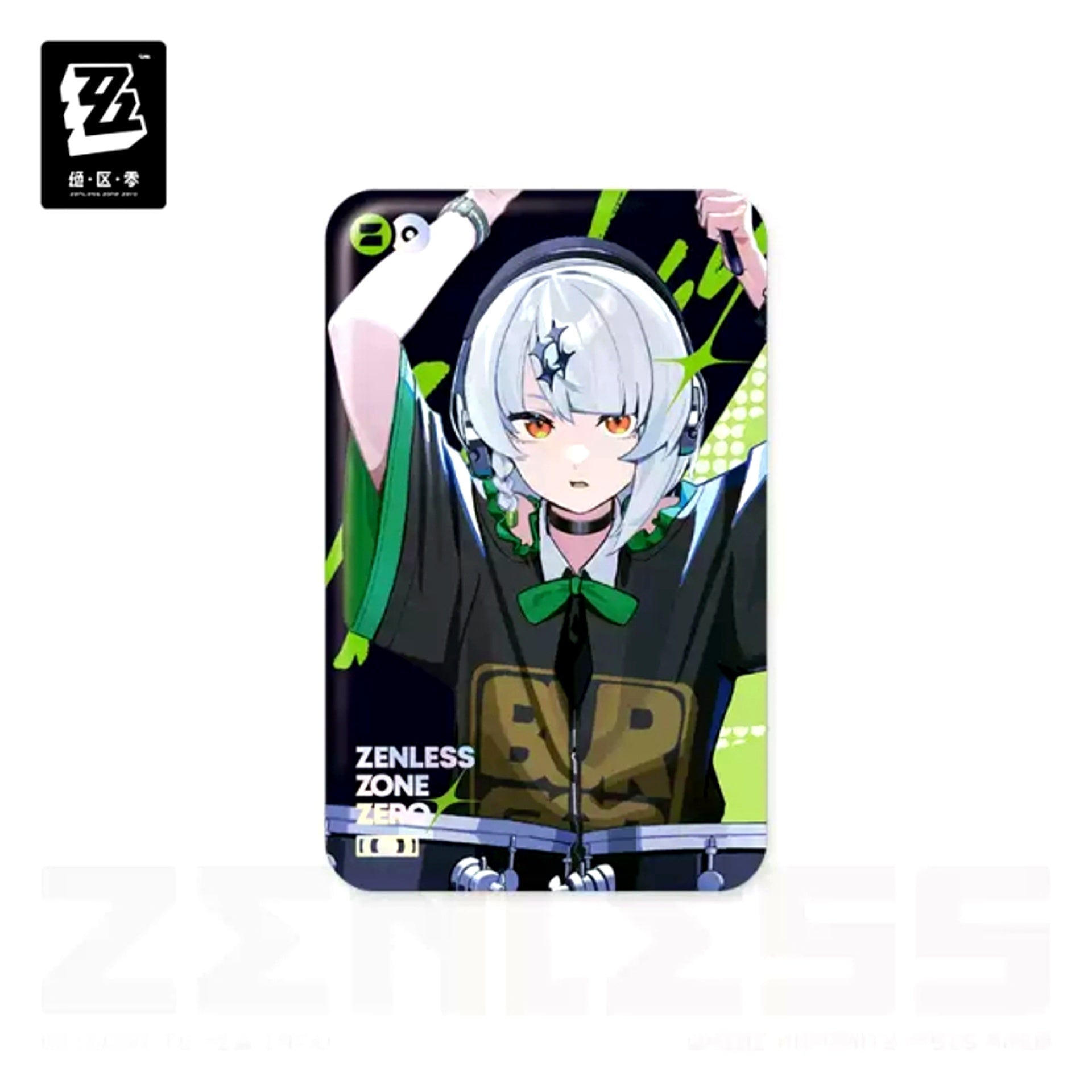 Zenless Zone Zero Amusement Park Radiant Moments Series 25Fes KV Square Can Badge Anby [NEW]