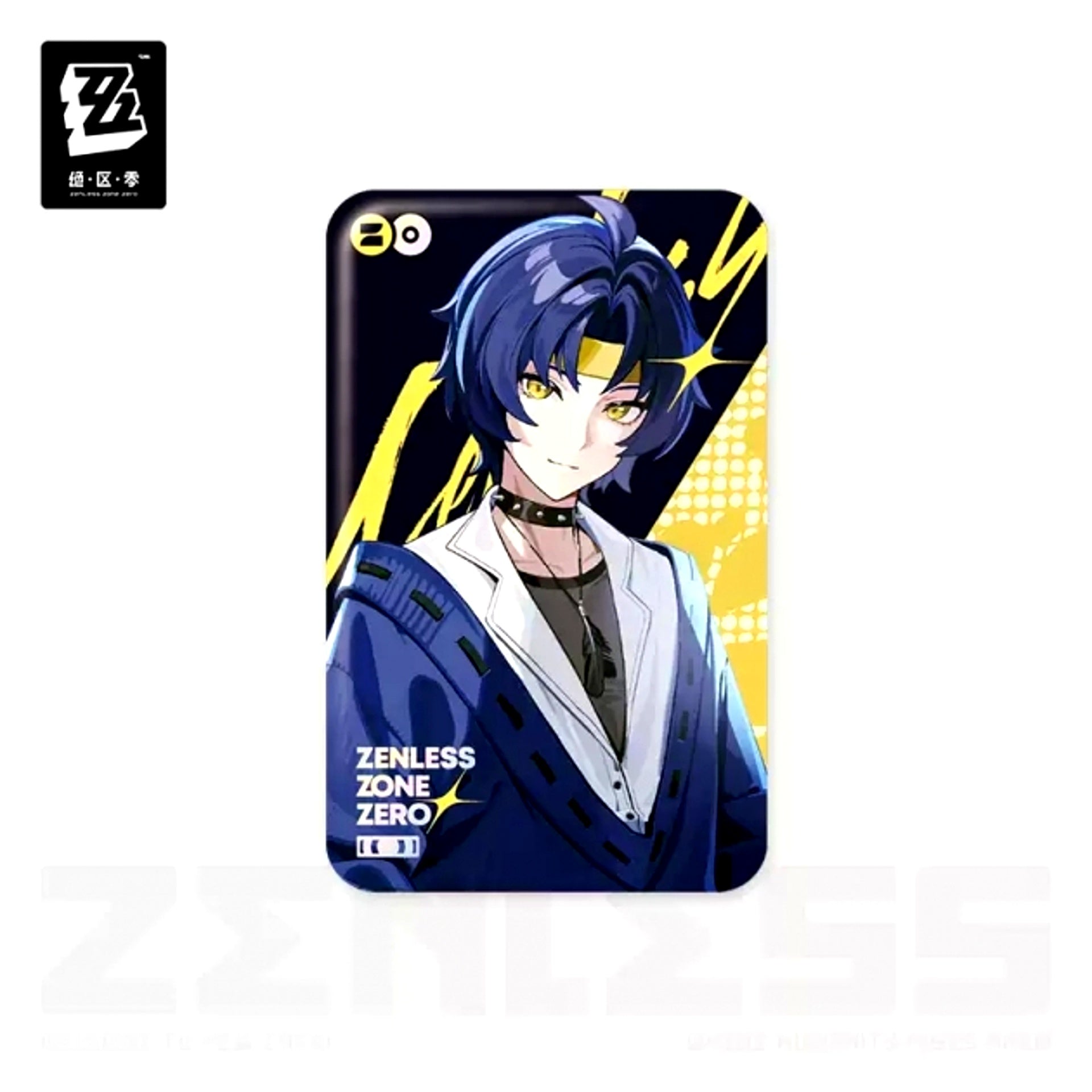 Zenless Zone Zero Amusement Park Radiant Moments Series 25Fes KV Square Can Badge Harumasa Asaba [NEW]