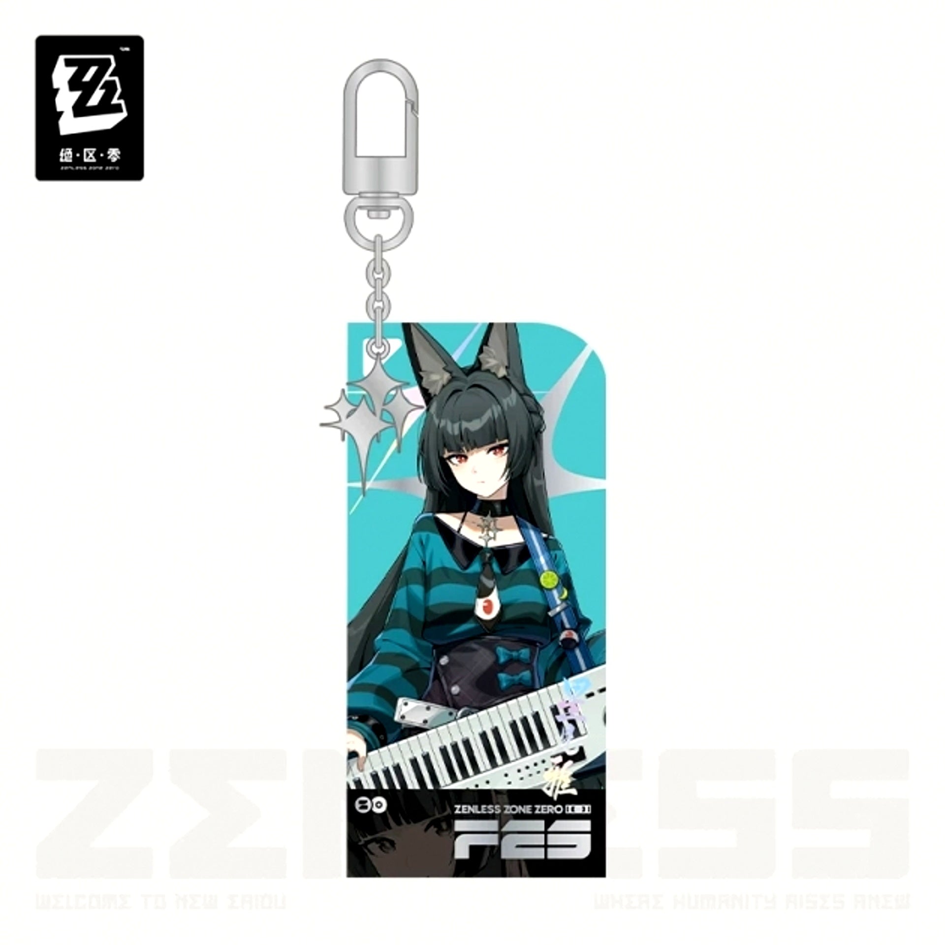 Zenless Zone Zero Amusement Park Radiant Moments Series 25Fes Standing Art Acrylic Keychain Miyabi Hoshimi [NEW]