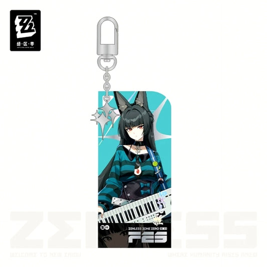Zenless Zone Zero Amusement Park Radiant Moments Series 25Fes Standing Art Acrylic Keychain Miyabi Hoshimi [NEW]
