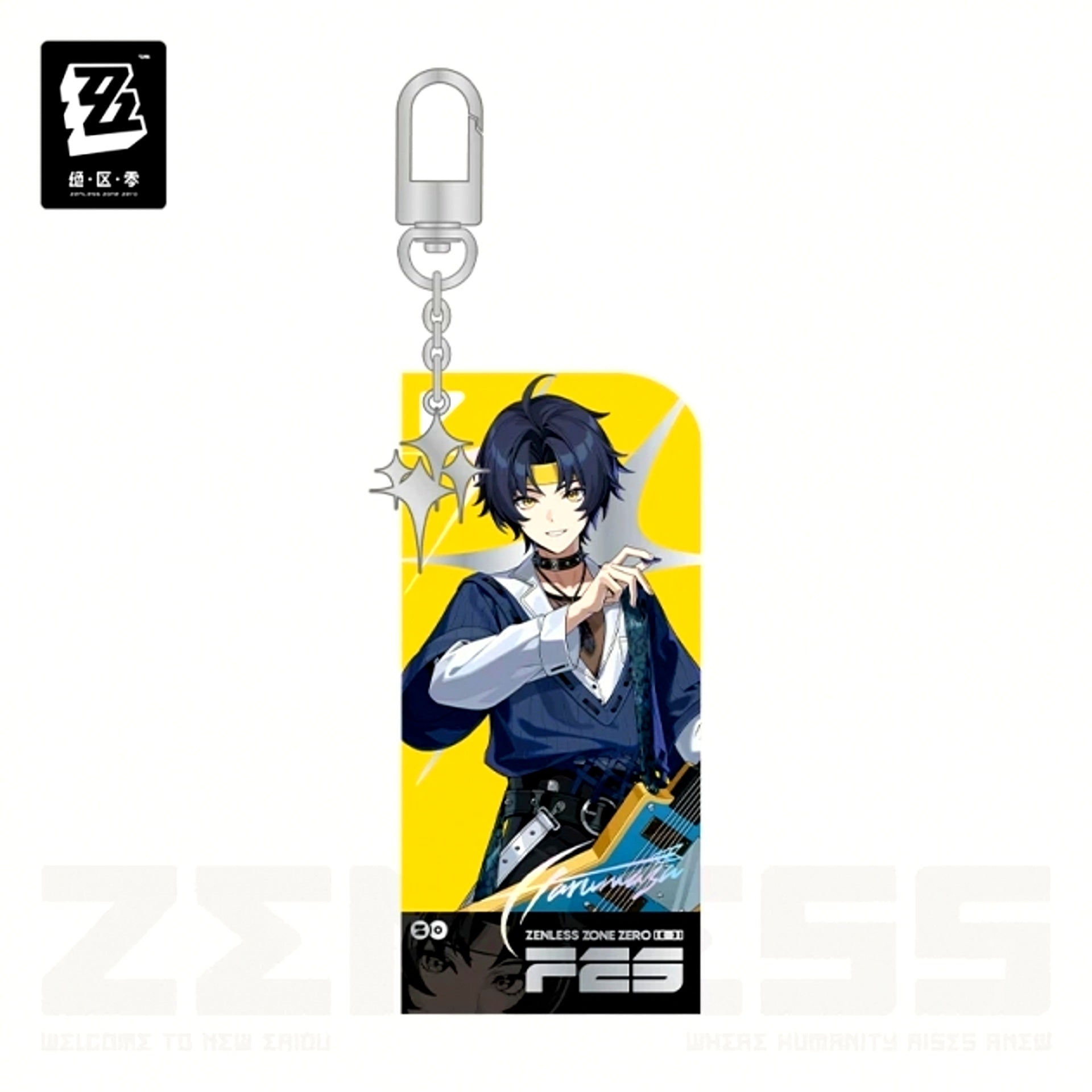 Zenless Zone Zero Amusement Park Radiant Moments Series 25Fes Standing Art Acrylic Keychain Harumasa Asaba [NEW]