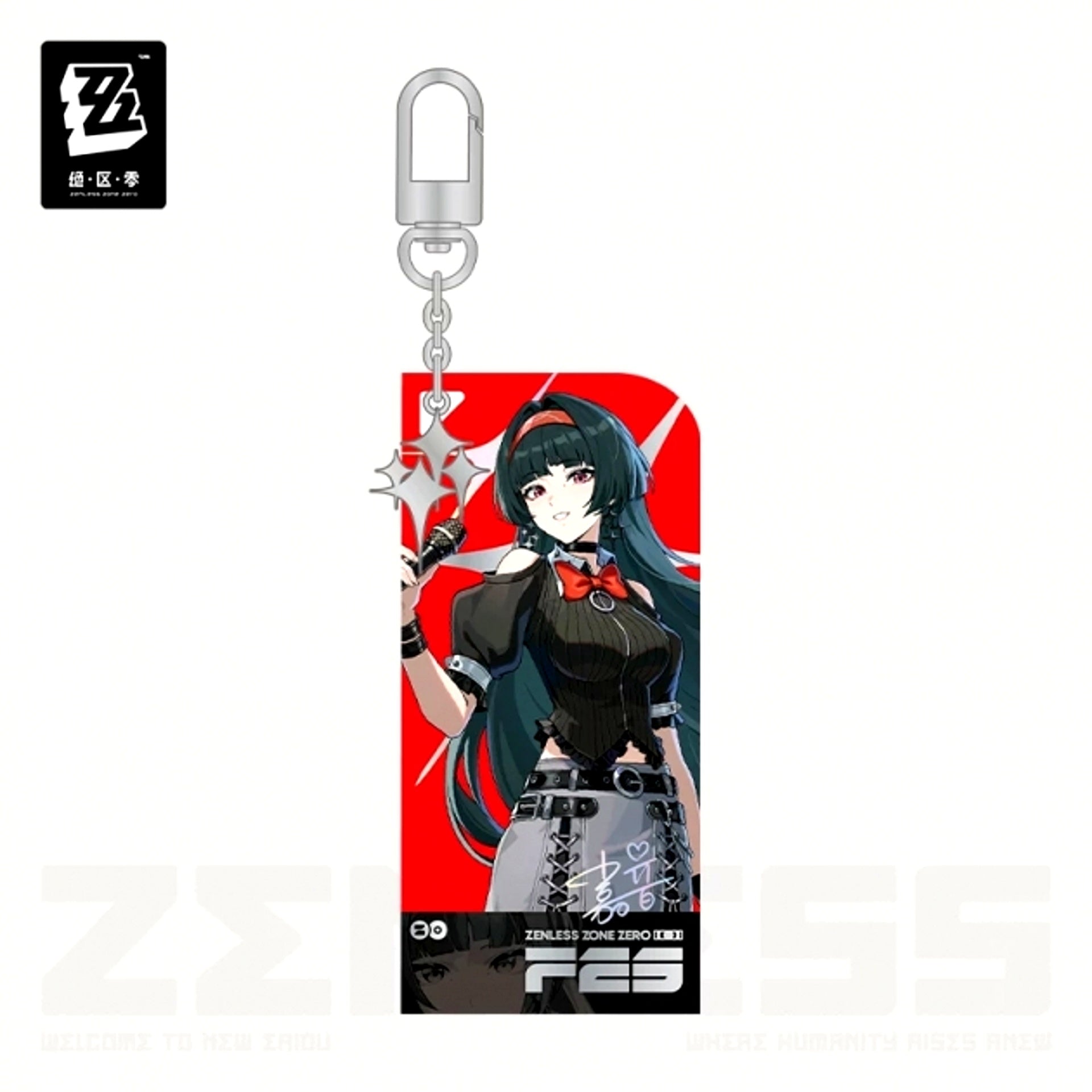 Zenless Zone Zero Amusement Park Radiant Moments Series 25Fes Standing Art Acrylic Keychain Astra [NEW]
