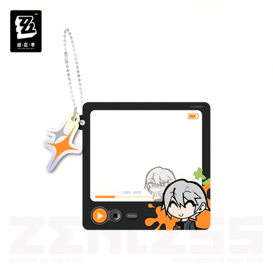 Zenless Zone Zero Amusement Park Radiant Moments Series 25Fes Chibi Character Stamp Acrylic Keychain Akira [NEW]