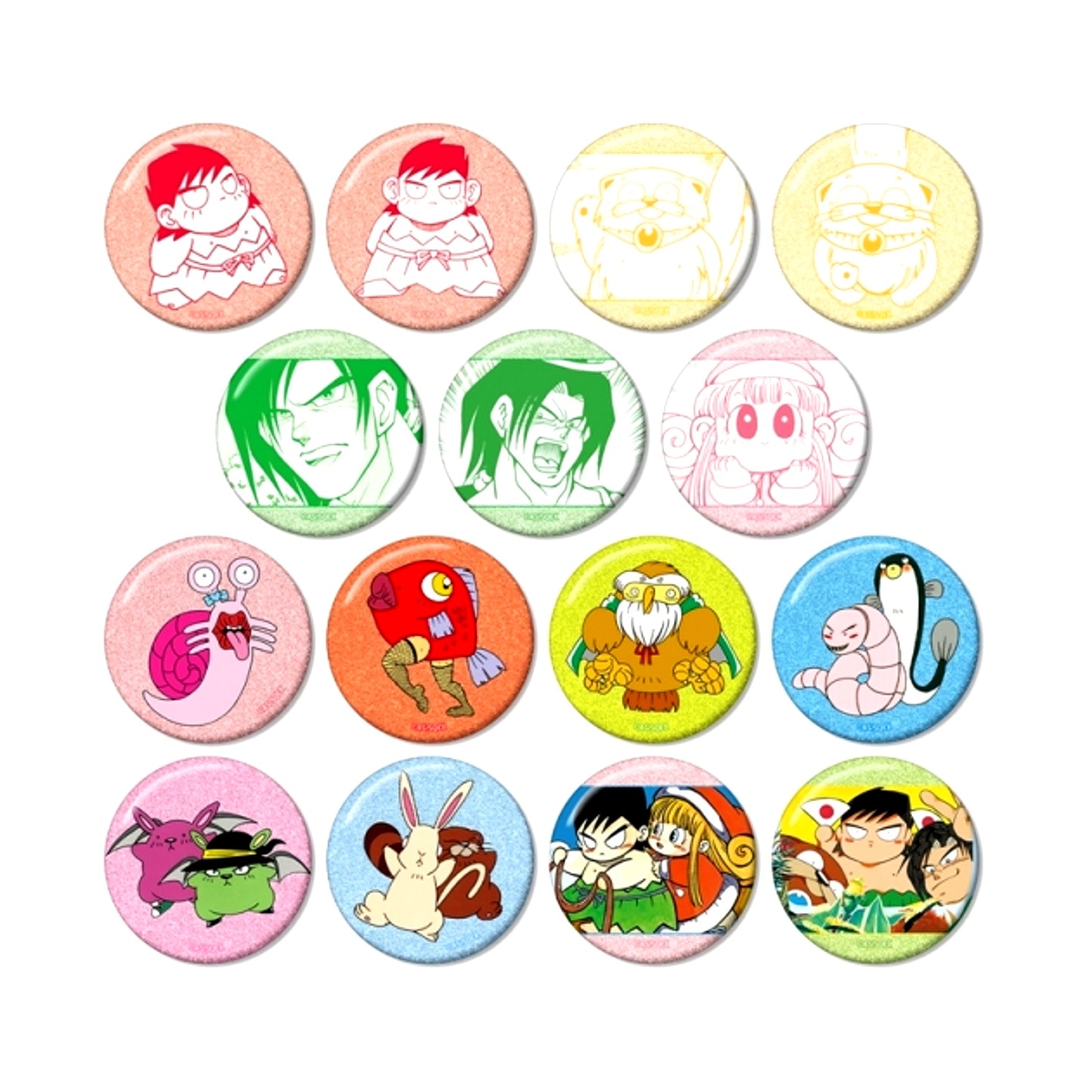 Papuwa of the South Seas Trading Glitter Can Badge Papuwa Island ver. [NEW]