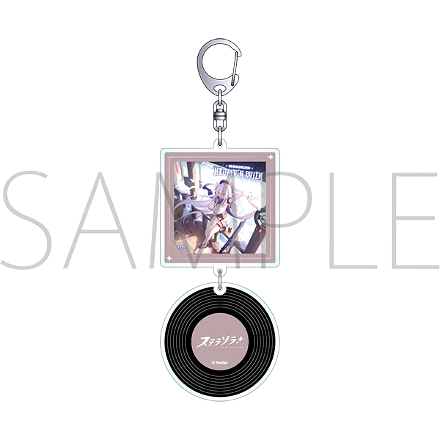 Stella Sora Record Style Acrylic Keychain / Dawn That Heralds the Thaw [NEW]