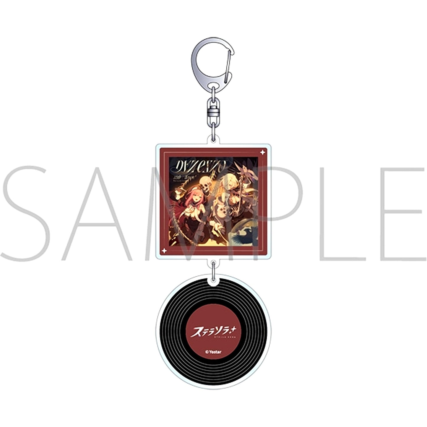 Stella Sora Record Style Acrylic Keychain / Memento x Mori [NEW]