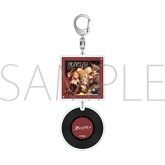 Stella Sora Record Style Acrylic Keychain / Memento x Mori [NEW]