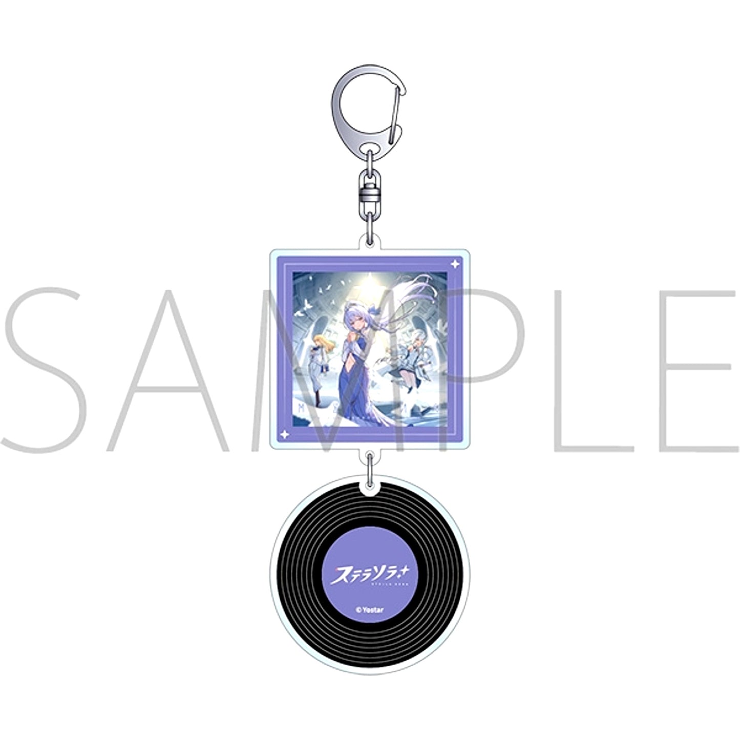 Stella Sora Record Style Acrylic Keychain / Pure Prayer [NEW]