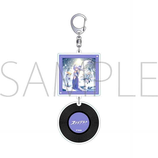 Stella Sora Record Style Acrylic Keychain / Pure Prayer [NEW]