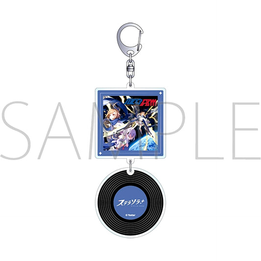 Stella Sora Record Style Acrylic Keychain / Two of a Kind [NEW]