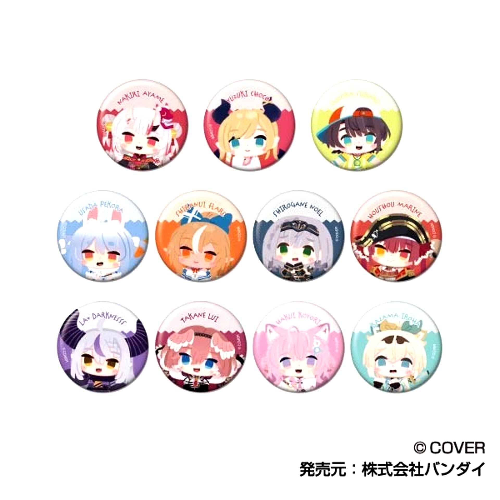 hololive x Amelicart CAN Badge Vol.3 [NEW]