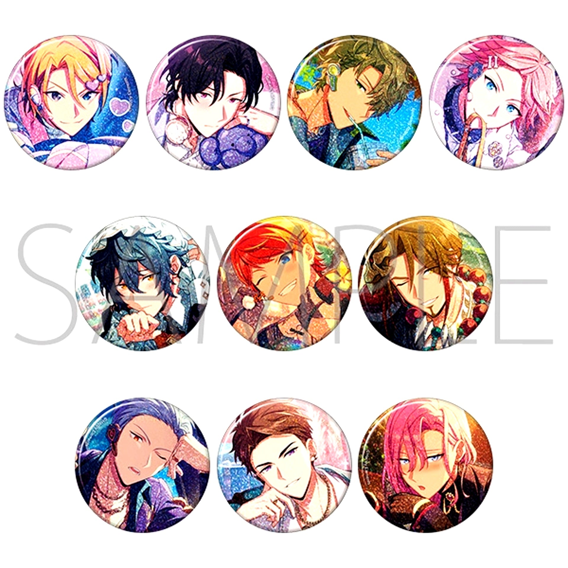 HELIOS Rising Heroes Hologram Character Badge Collection vol.2 / B [NEW]