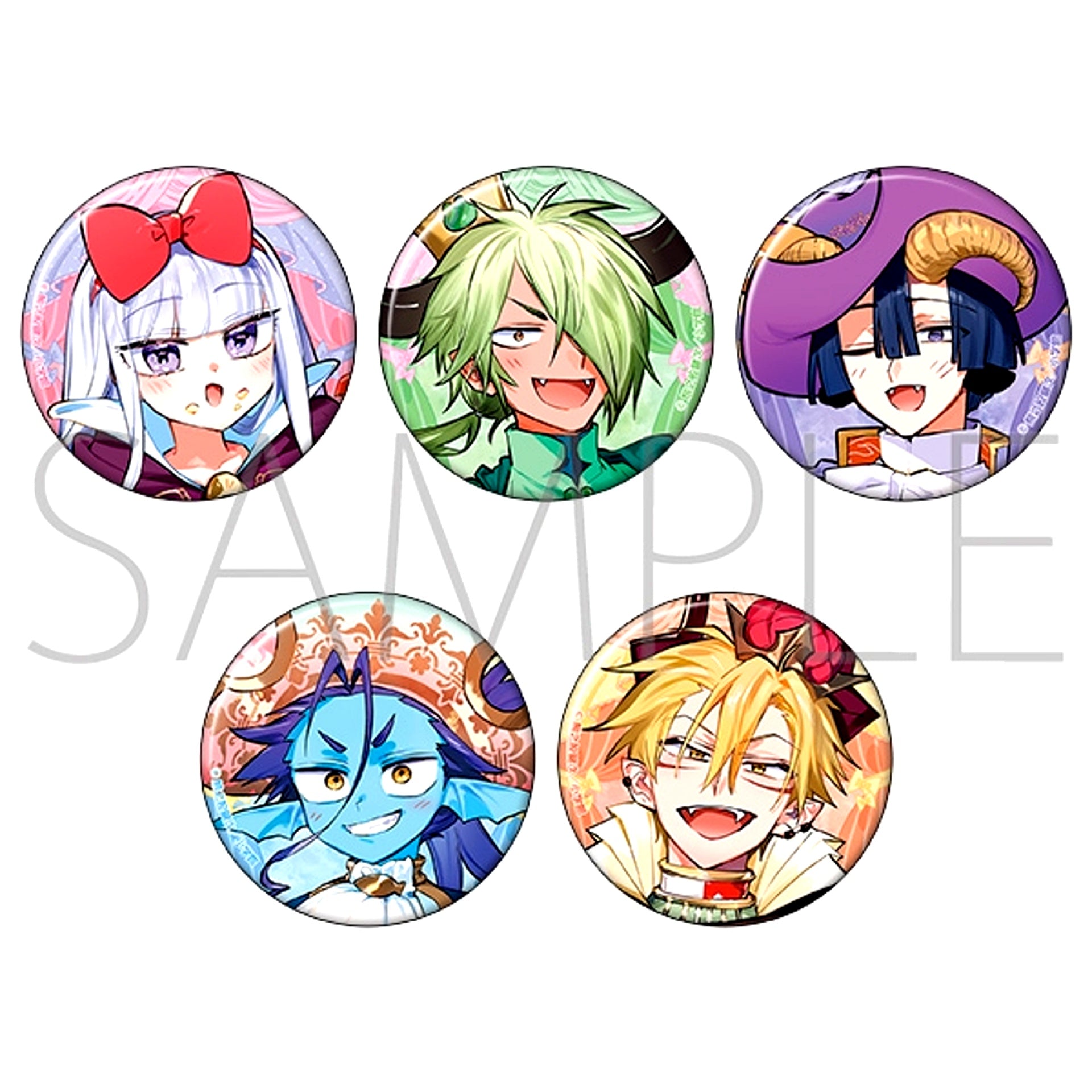 Sleepy Princess in the Demon Castle Chara Badge Collection Goods - Bache [NEW]
