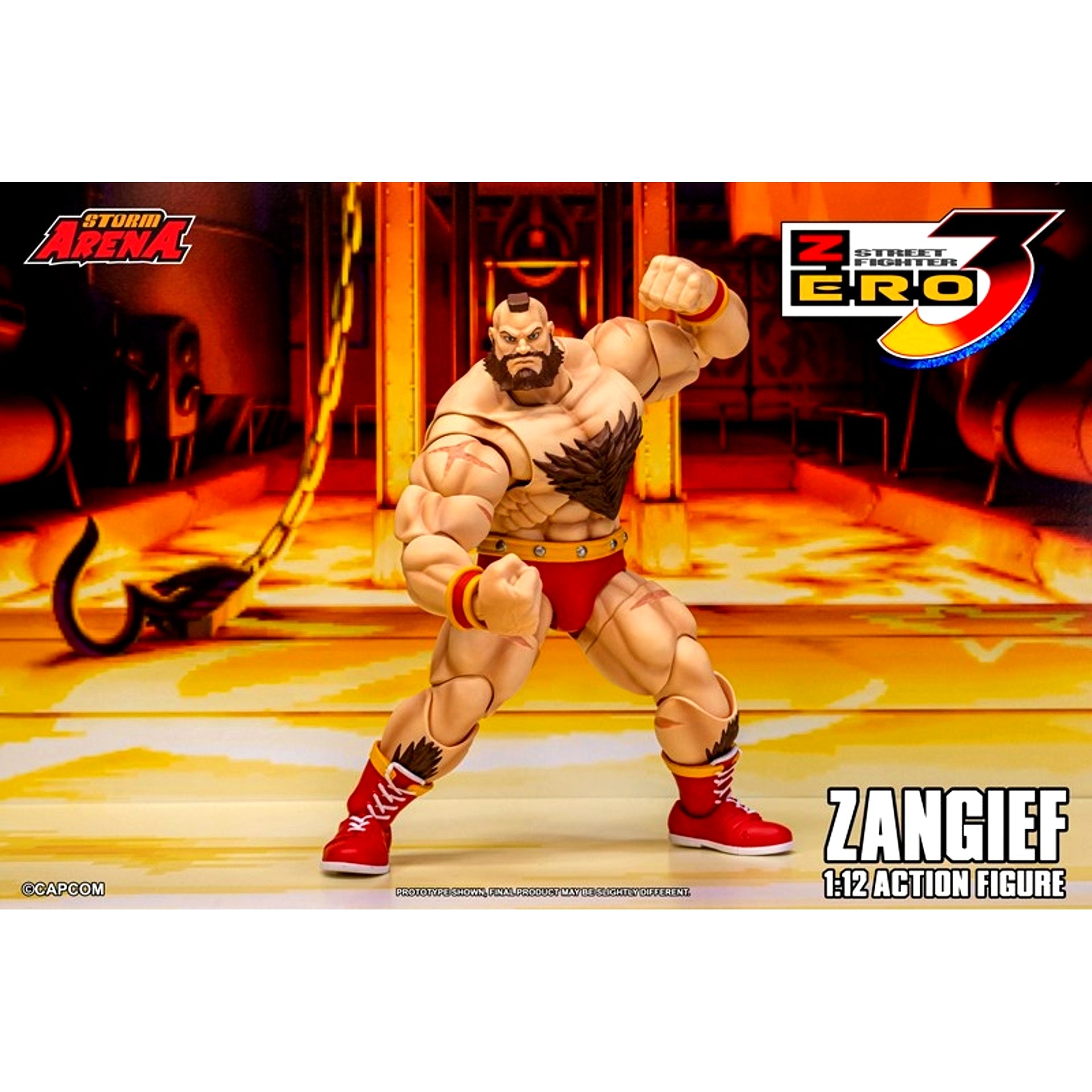 Storm Arena Street Fighter Alpha 3 (ZERO3) Zangief 1/12 [NEW]