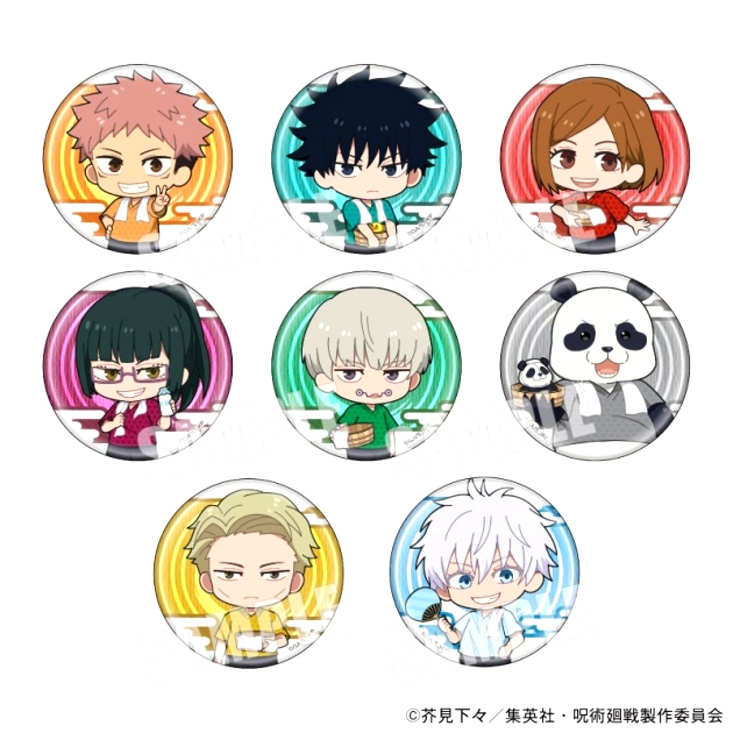 Anime Jujutsu Kaisen 5th Anniversary Trading Can Badge (Mini Character ver.) [NEW]