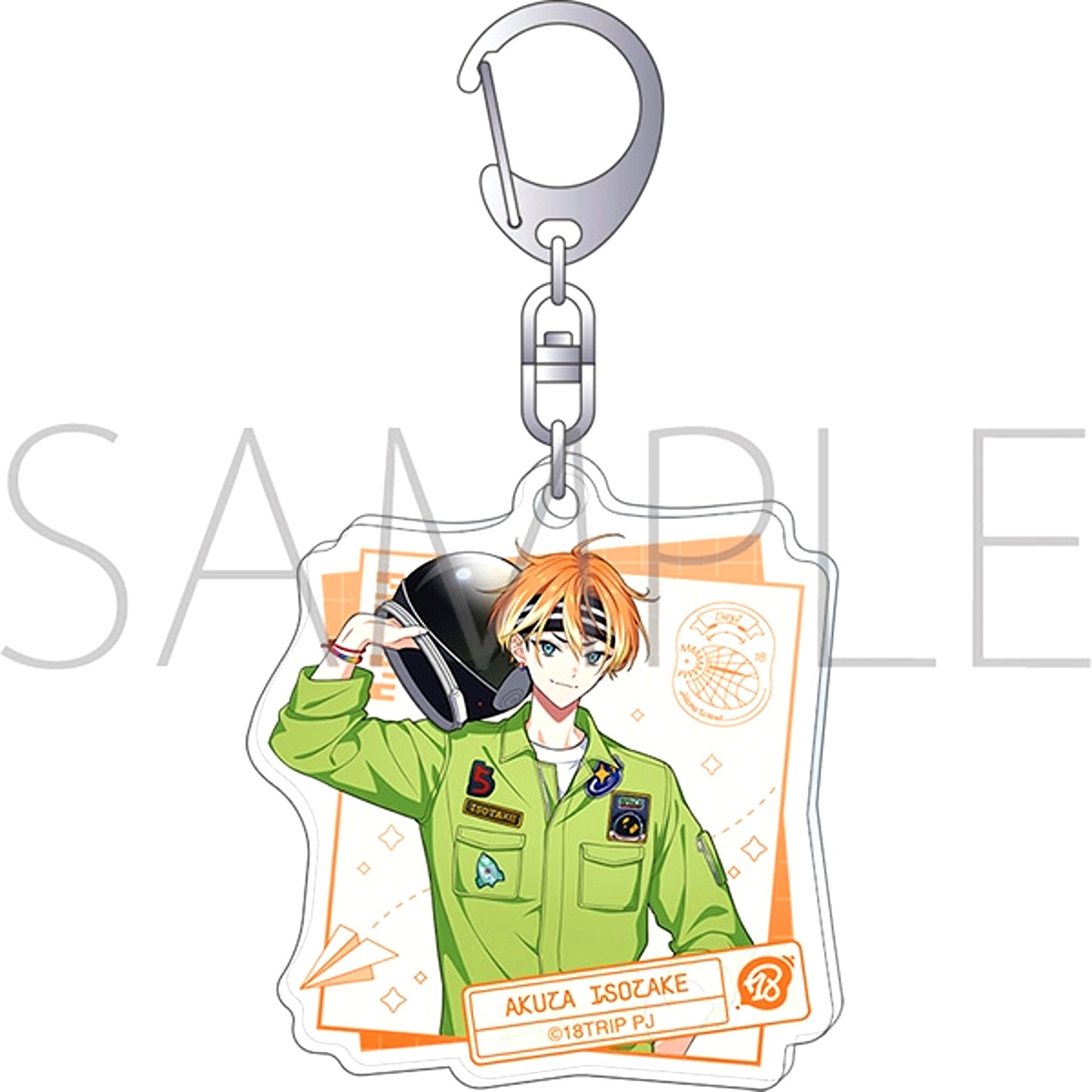 18TRIP Acrylic Keychain / vol.3 Akuta Igatake [NEW]