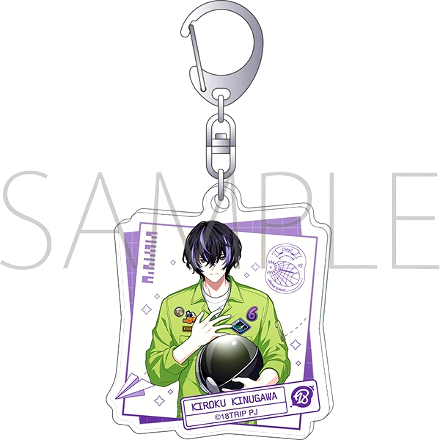 18TRIP Acrylic Keychain / vol.3 Kiroku Kinugawa [NEW]