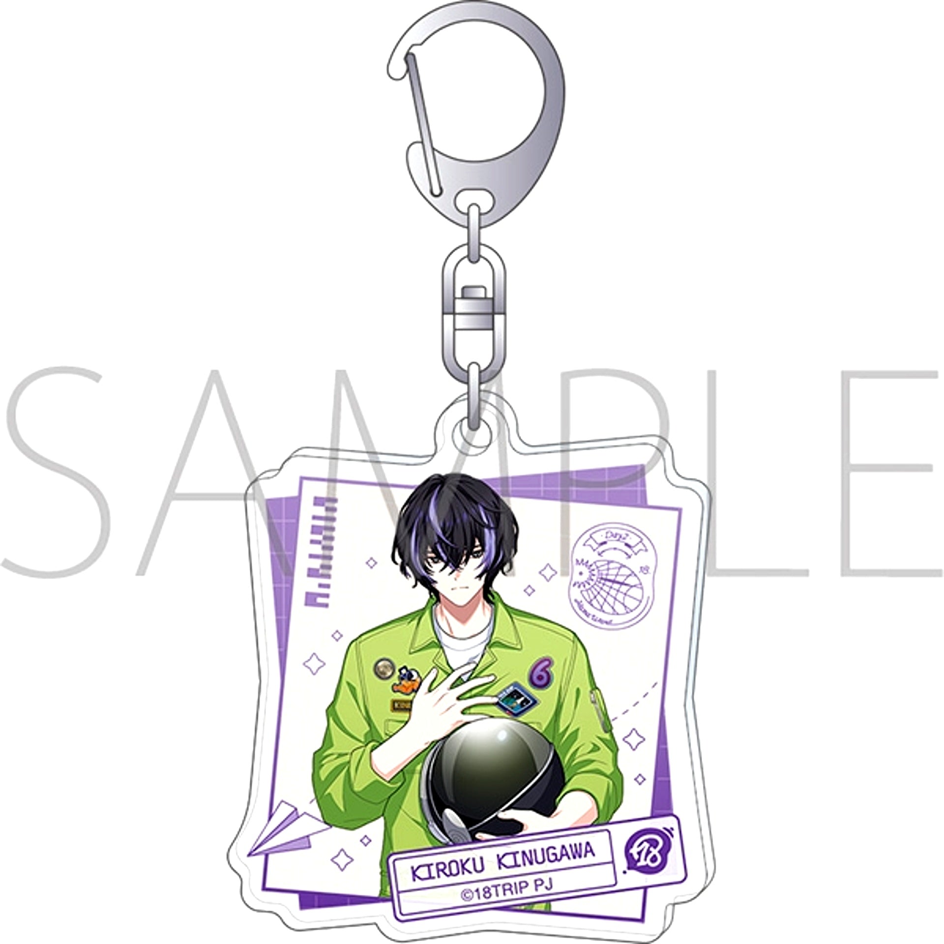 18TRIP Acrylic Keychain / vol.3 Kiroku Kinugawa [NEW]