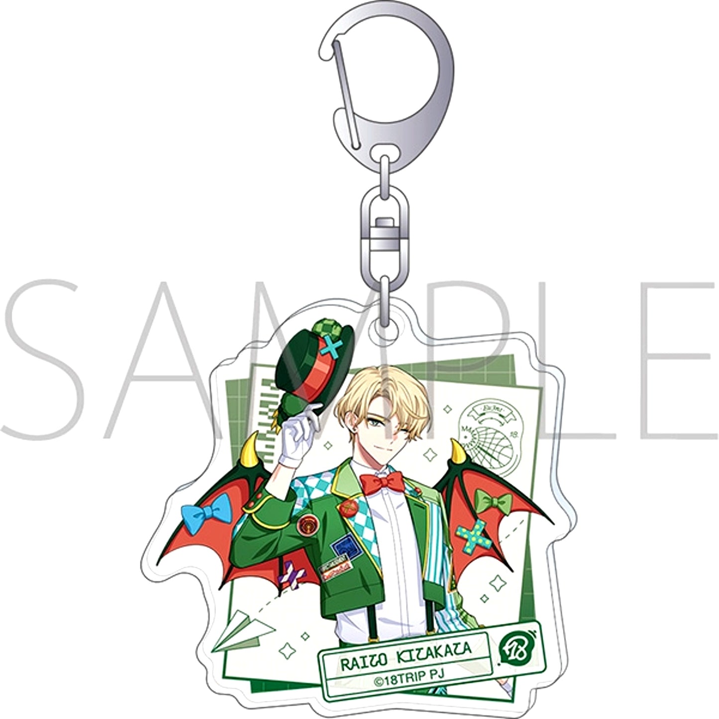 18TRIP Acrylic Keychain / vol.3 Raito Kitakata [NEW]