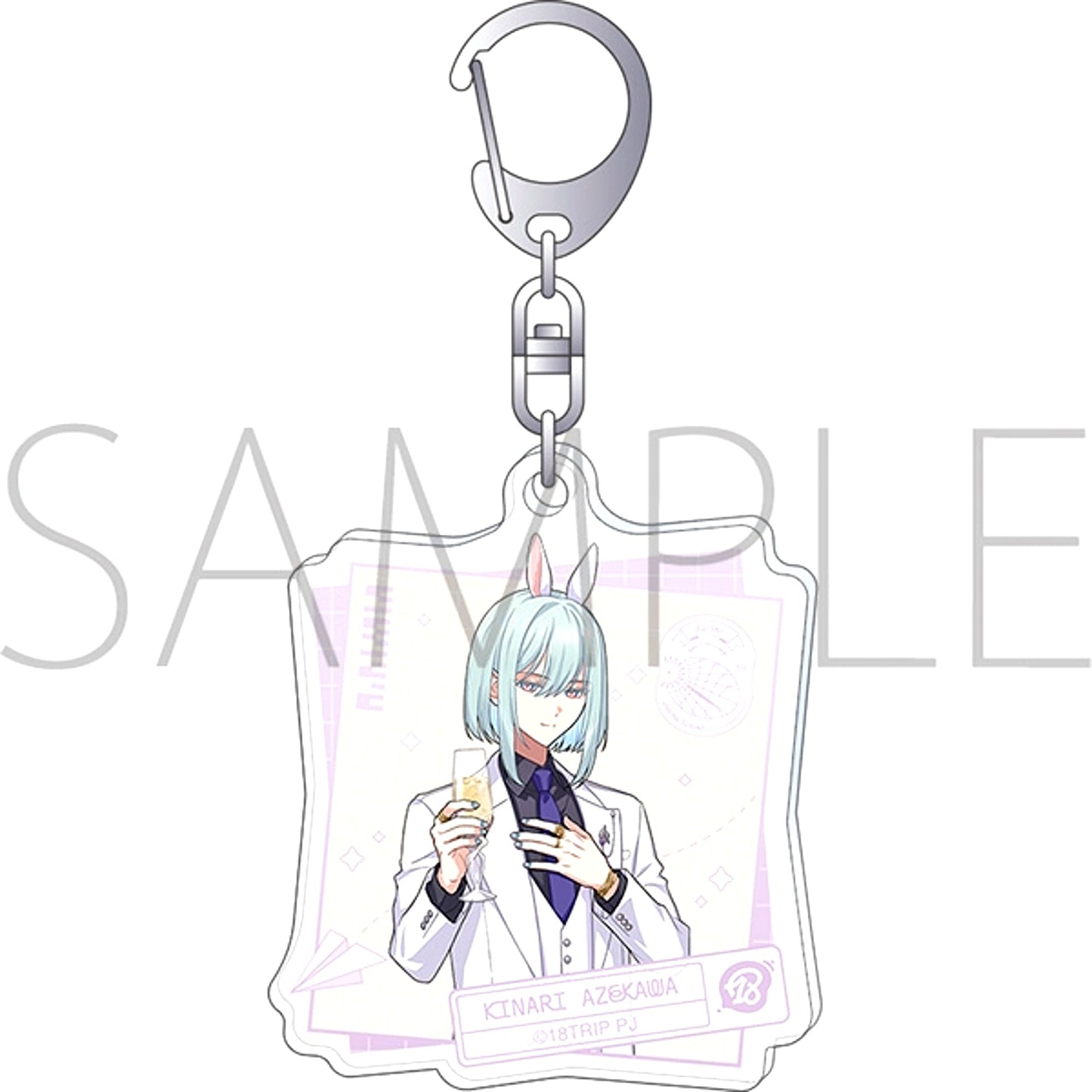 18TRIP Acrylic Keychain / vol.3 Ikunari Azekawa [NEW]