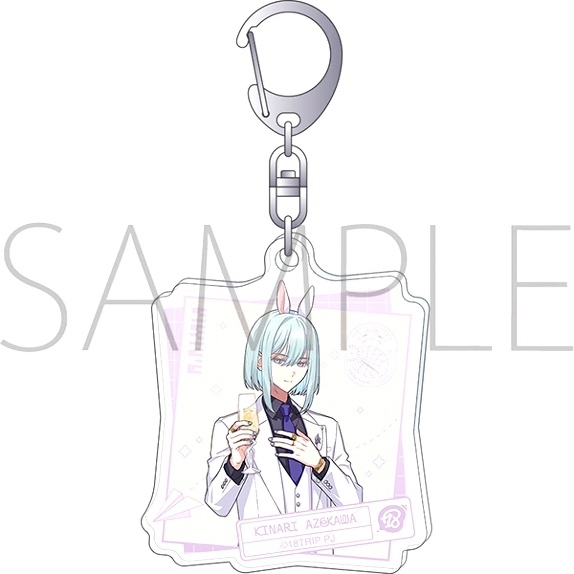 18TRIP Acrylic Keychain / vol.3 Ikunari Azekawa [NEW]