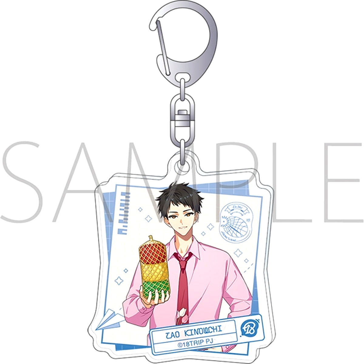 18TRIP Acrylic Keychain / vol.3 Tao Kinouchi [NEW]