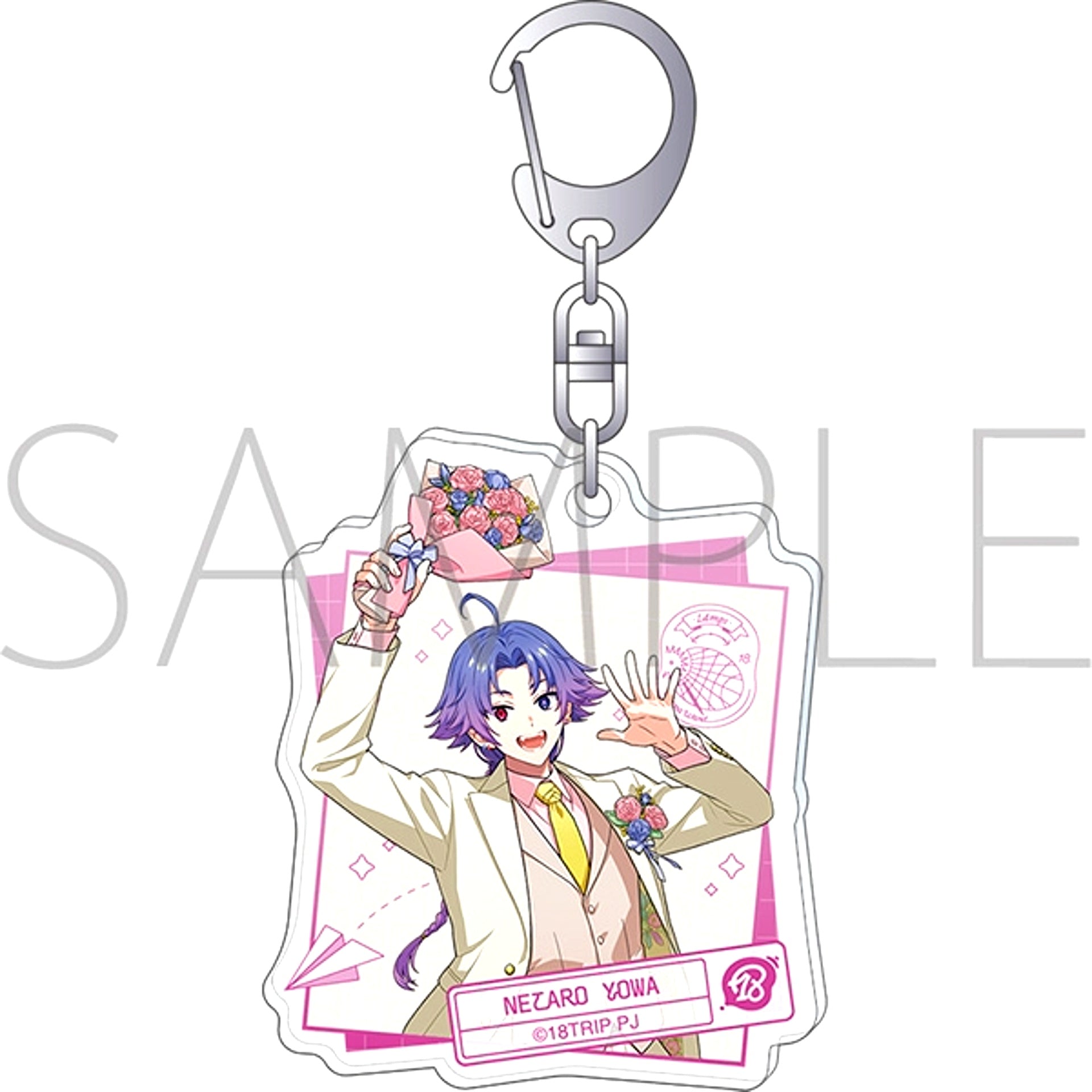 18TRIP Acrylic Keychain / vol.3 Netaro Yowa [NEW]