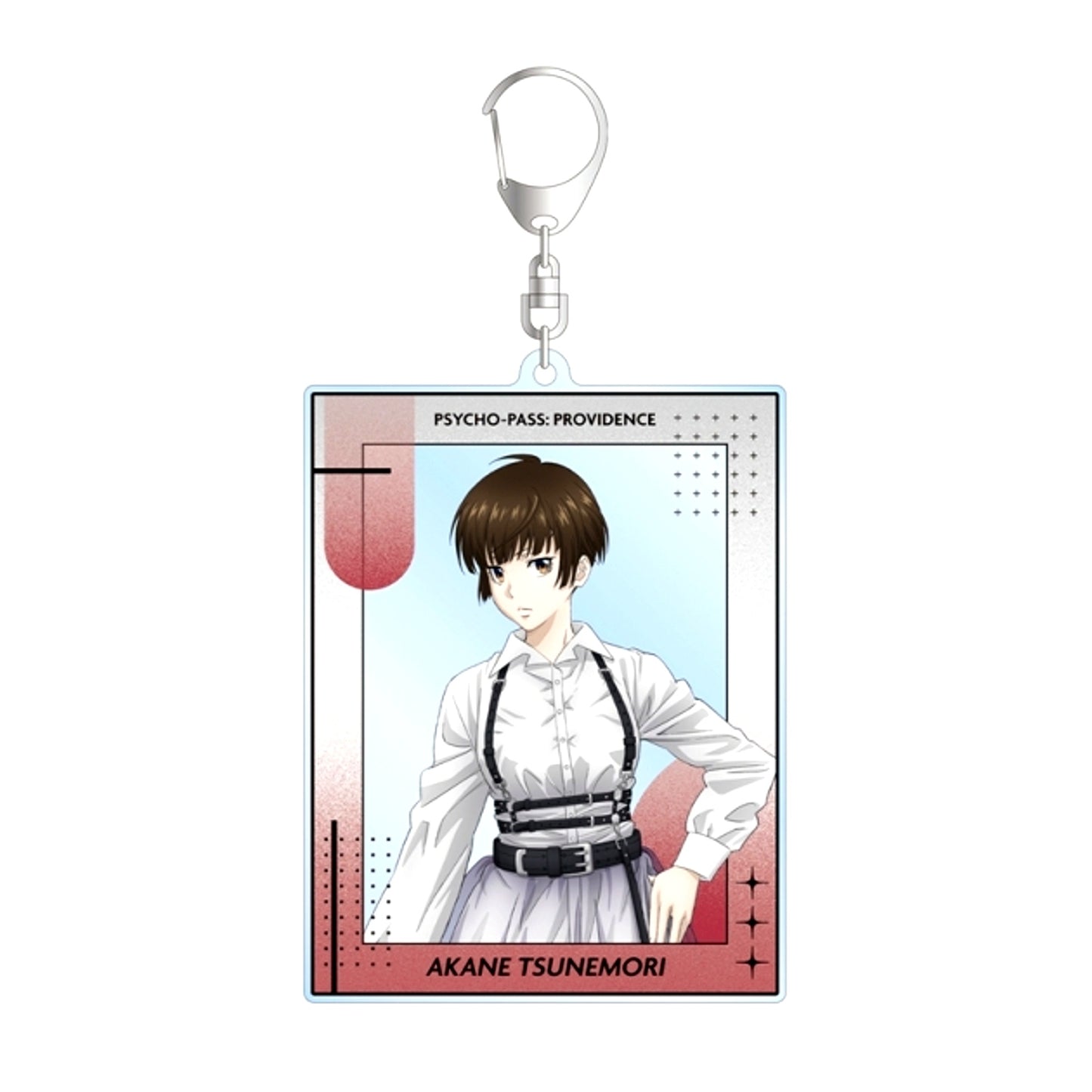 PSYCHO-PASS: PROVIDENCE Movie Newly Drawn Akane Tsunemori Harness Style ver. BIG Acrylic Keychain (Animate Advance Sale) [NEW]