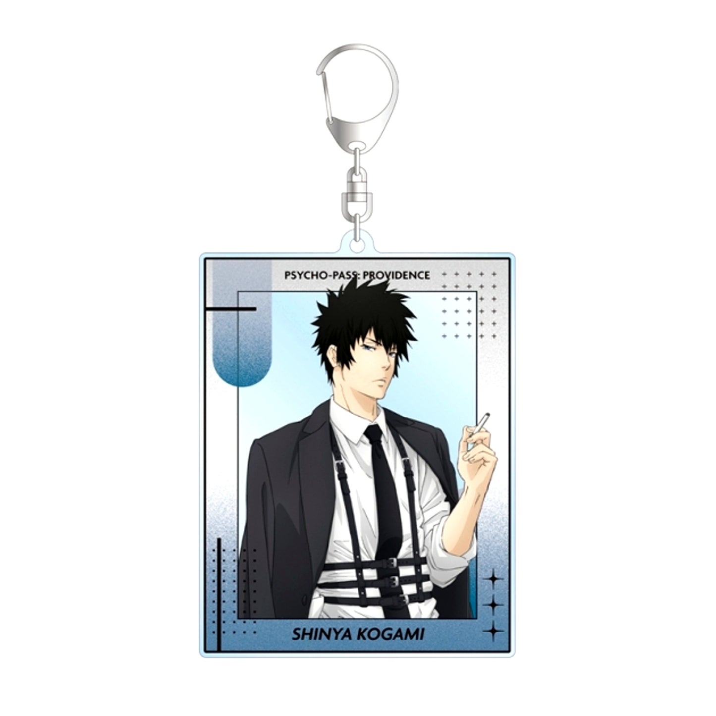 PSYCHO-PASS PROVIDENCE the Movie Newly Drawn Shinya Kogami Harness Style ver. BIG Acrylic Keychain (Animate Advance Sale) [NEW]