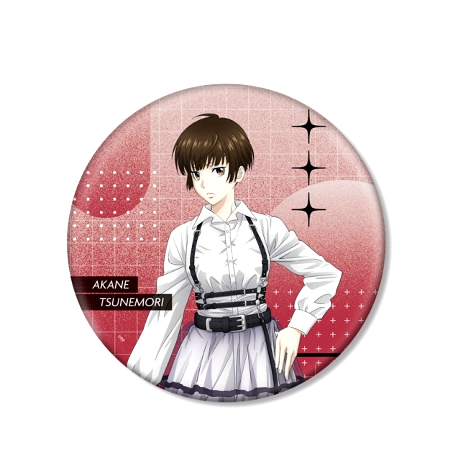 PSYCHO-PASS: Providence Movie Newly Drawn Akane Tsunemori Harness Style ver. BIG Can Badge [NEW]