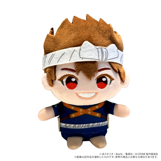 Dr.STONE Plush Together with Why-man ver. Chrome (Animate Advance Sale) [NEW]