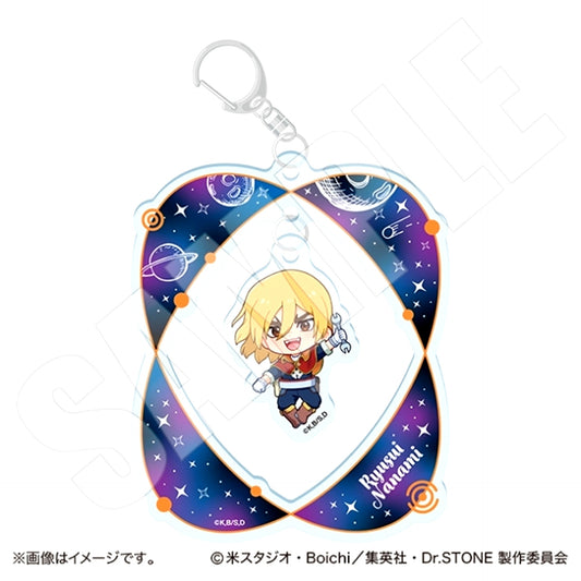 Dr.STONE Mini Character Yurayura Acrylic Keychain Ryusui Nanami Goods - Keychain [NEW]