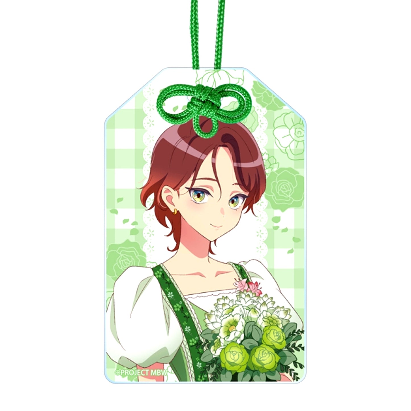 Maebashi Witches Newly Drawn Kyoka Kitahara Flower Festival ver. Acrylic Omamori Charm [NEW]